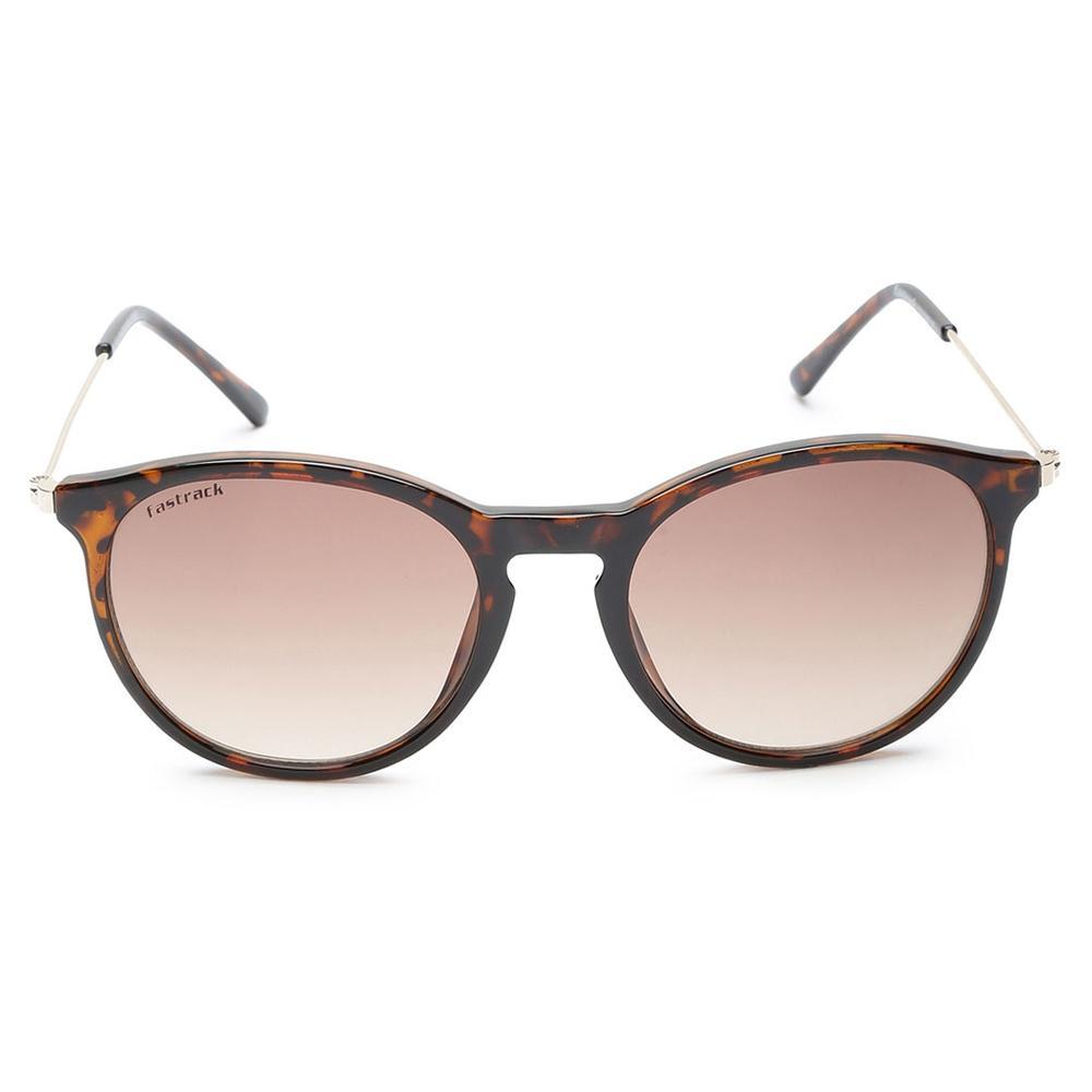 Brown Round Women Sunglasses (C062BR1F|50)