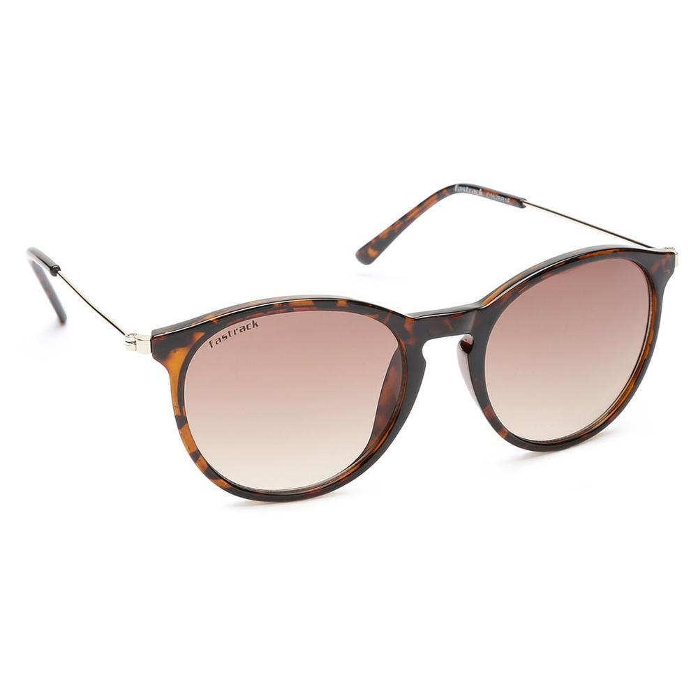 Brown Round Women Sunglasses (C062BR1F|50)