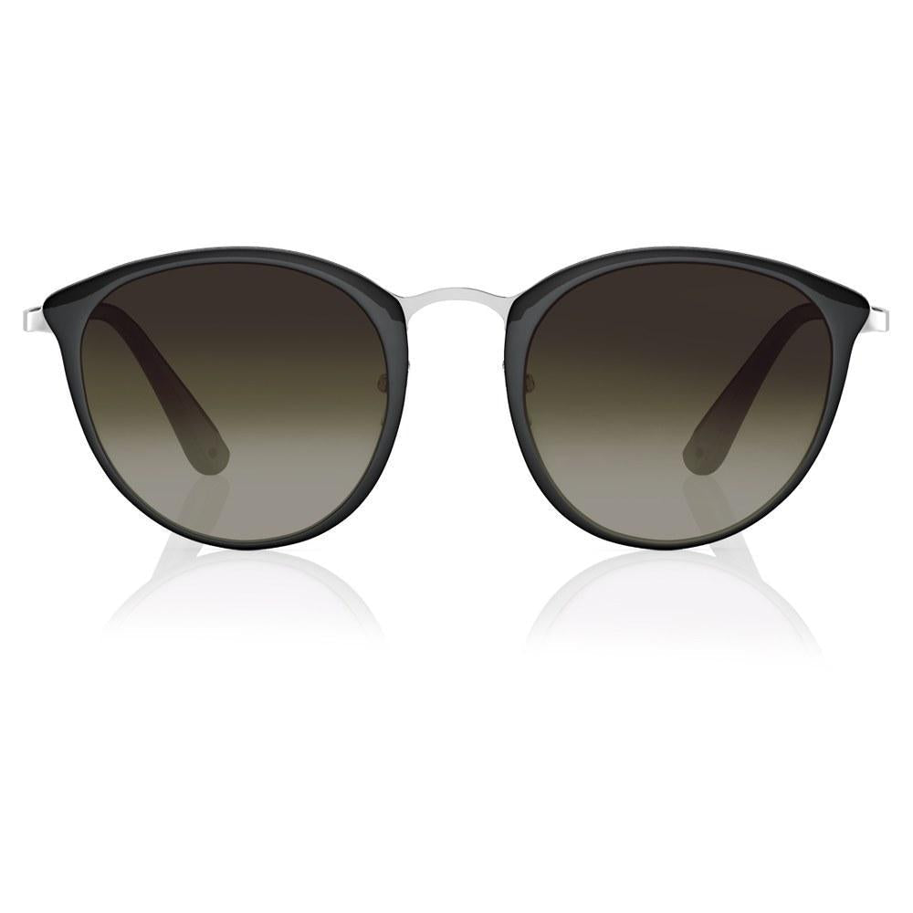 Black Oval Women Sunglasses (C084BK1F|58)