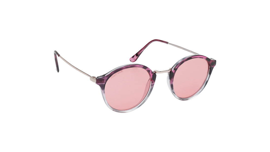 Pink Round Rimmed Sunglasses From Fastrack (C085PK5V)