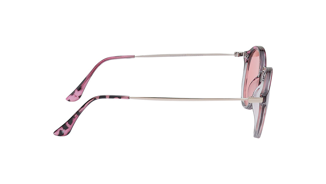 Pink Round Rimmed Sunglasses From Fastrack (C085PK5V)