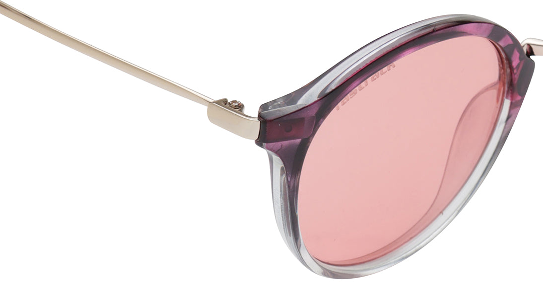 Pink Round Rimmed Sunglasses From Fastrack (C085PK5V)