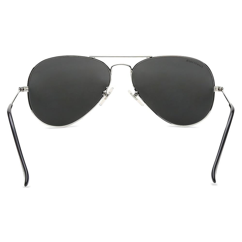 Silver Aviator Men Sunglasses (M165BK22G|57)