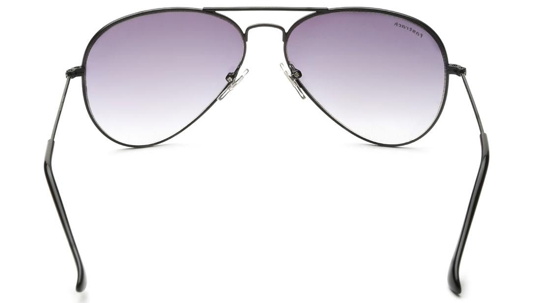 Black Aviator Men Sunglasses (M165BK6|57)