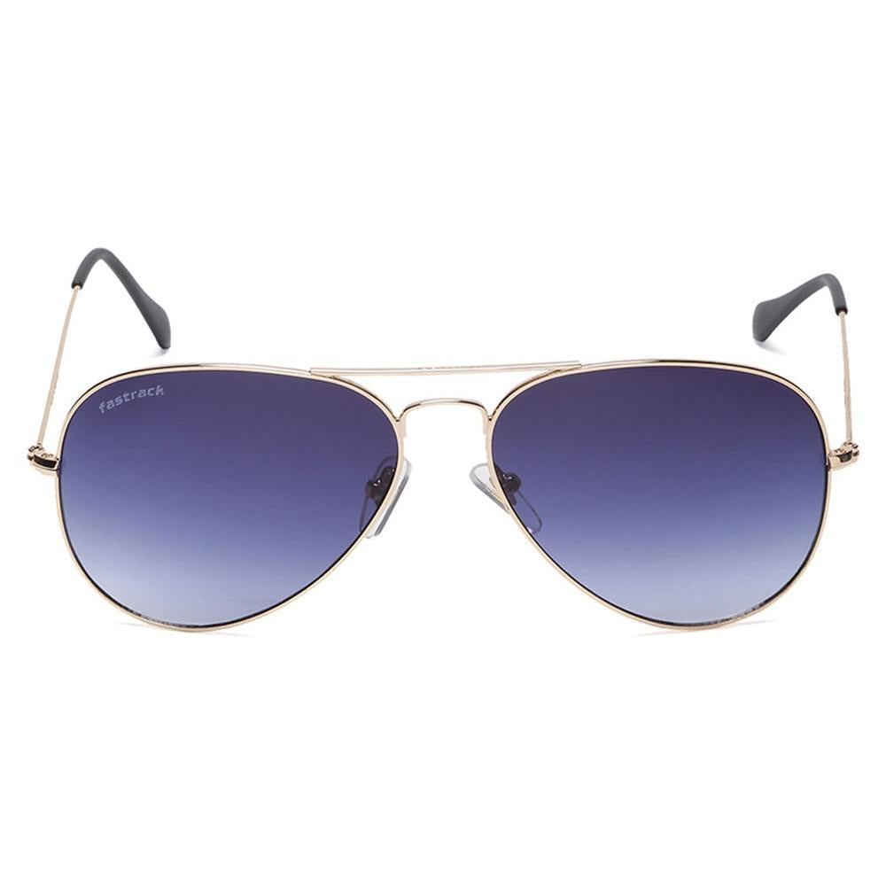 Gold Aviator Men Sunglasses (M165BR12|57)