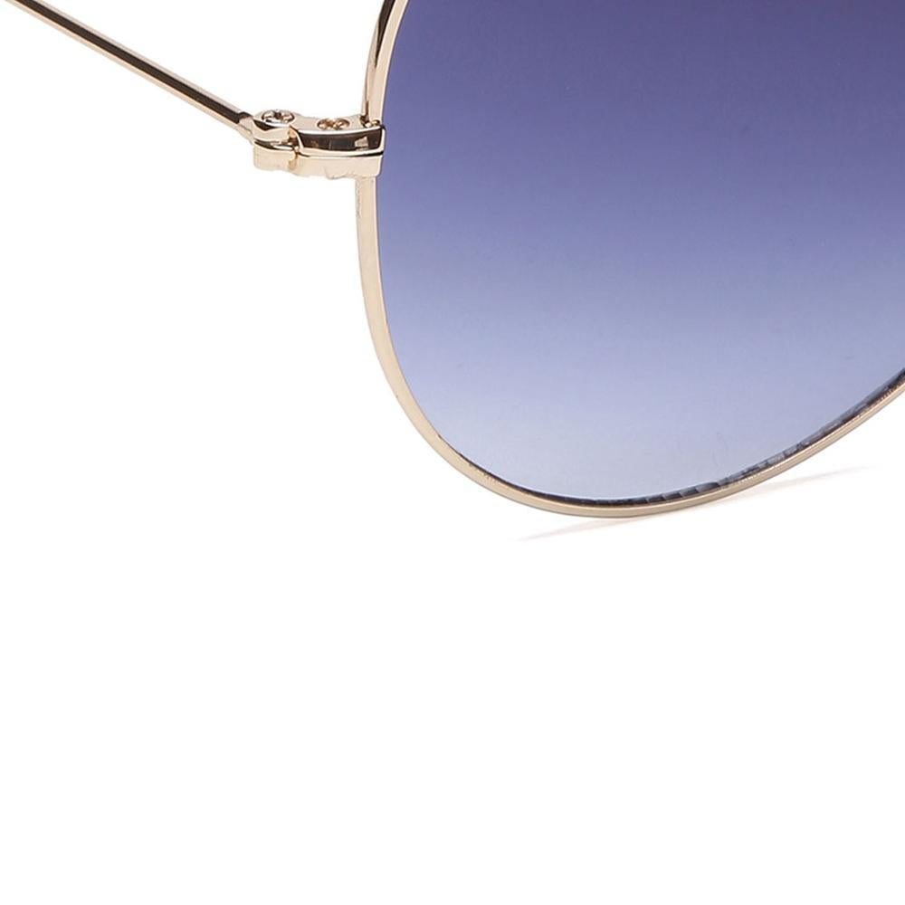 Gold Aviator Men Sunglasses (M165BR12|57)