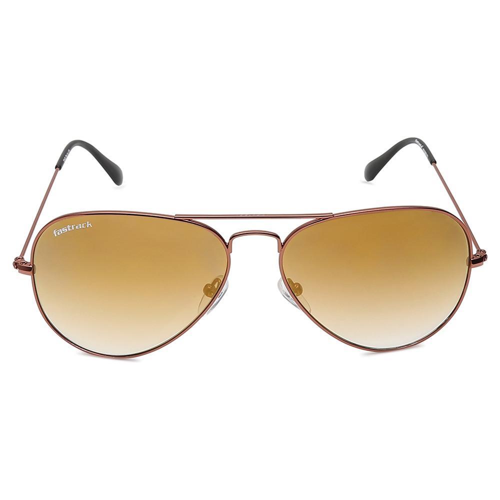 Gold Aviator Men Sunglasses (M165BR37G|58)