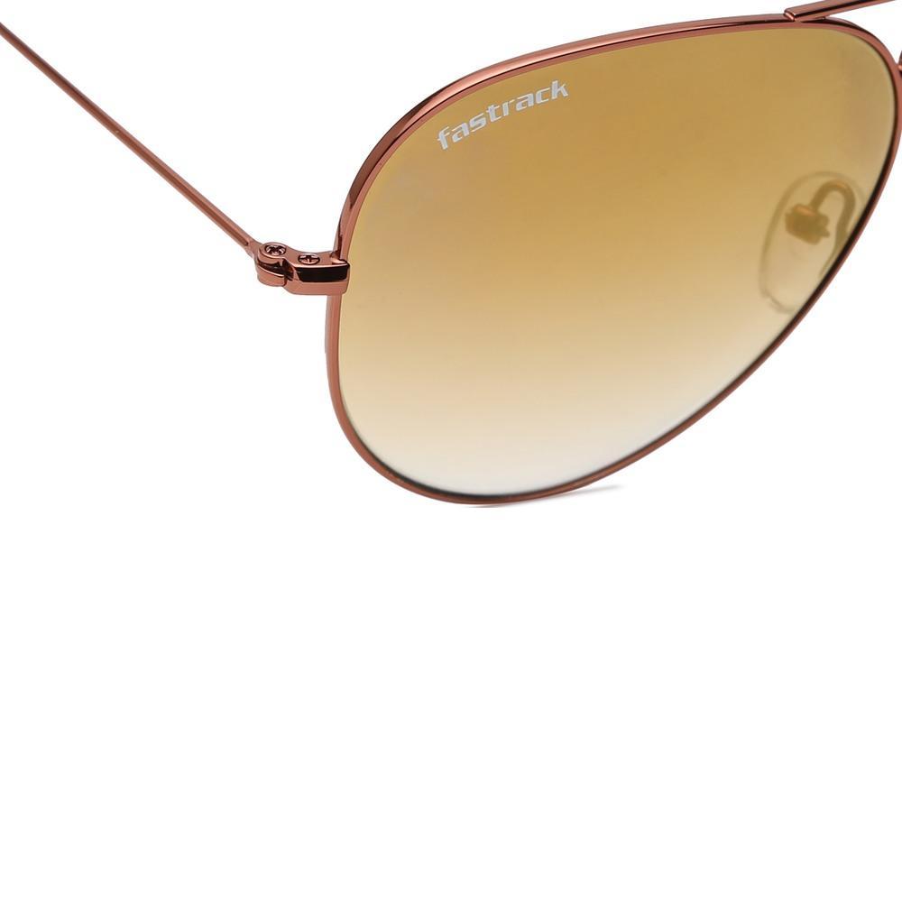 Gold Aviator Men Sunglasses (M165BR37G|58)