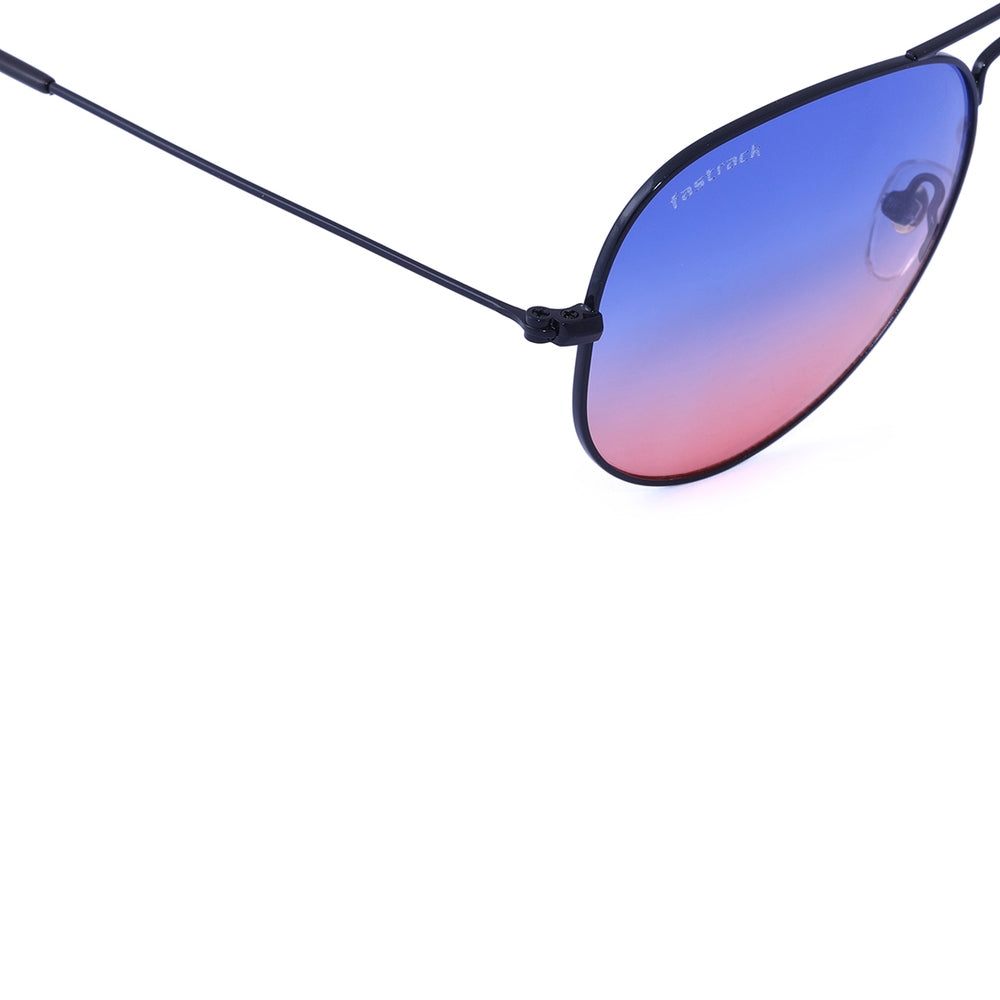 Black Aviator Men Sunglasses (M165BU34|58)