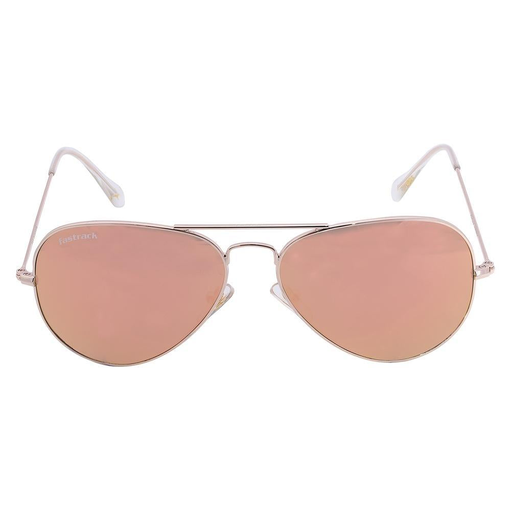 Gold Aviator Men Sunglasses (M165GR21G|57)