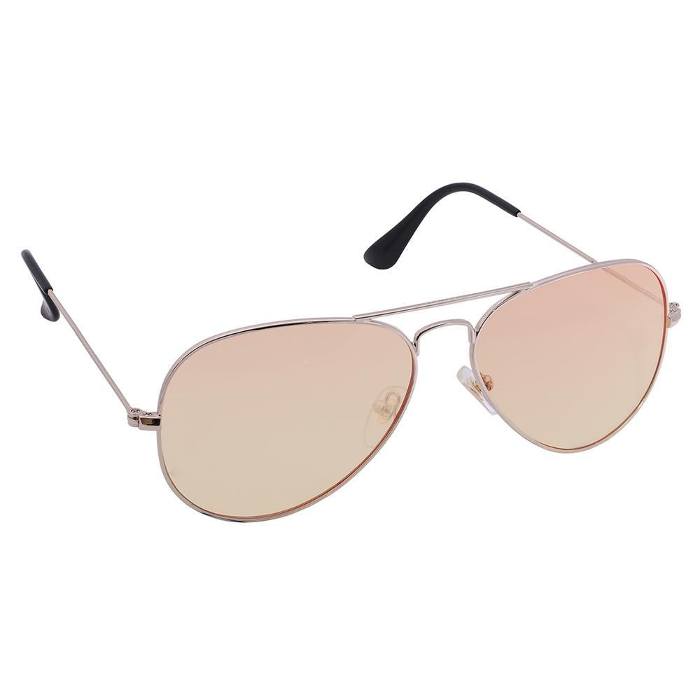 Gold Aviator Men Sunglasses (M165YL26|58)