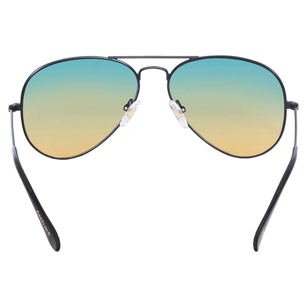 Black Aviator Men Sunglasses (M165YL27|58)