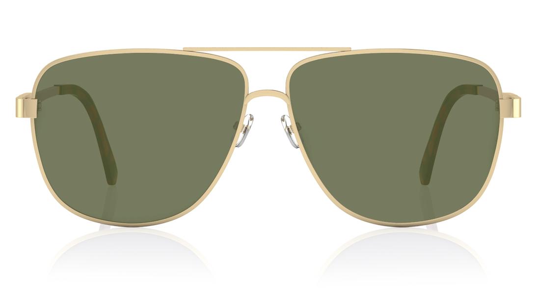 Gold Wayfarer Men Sunglasses (M183GR5P|59)