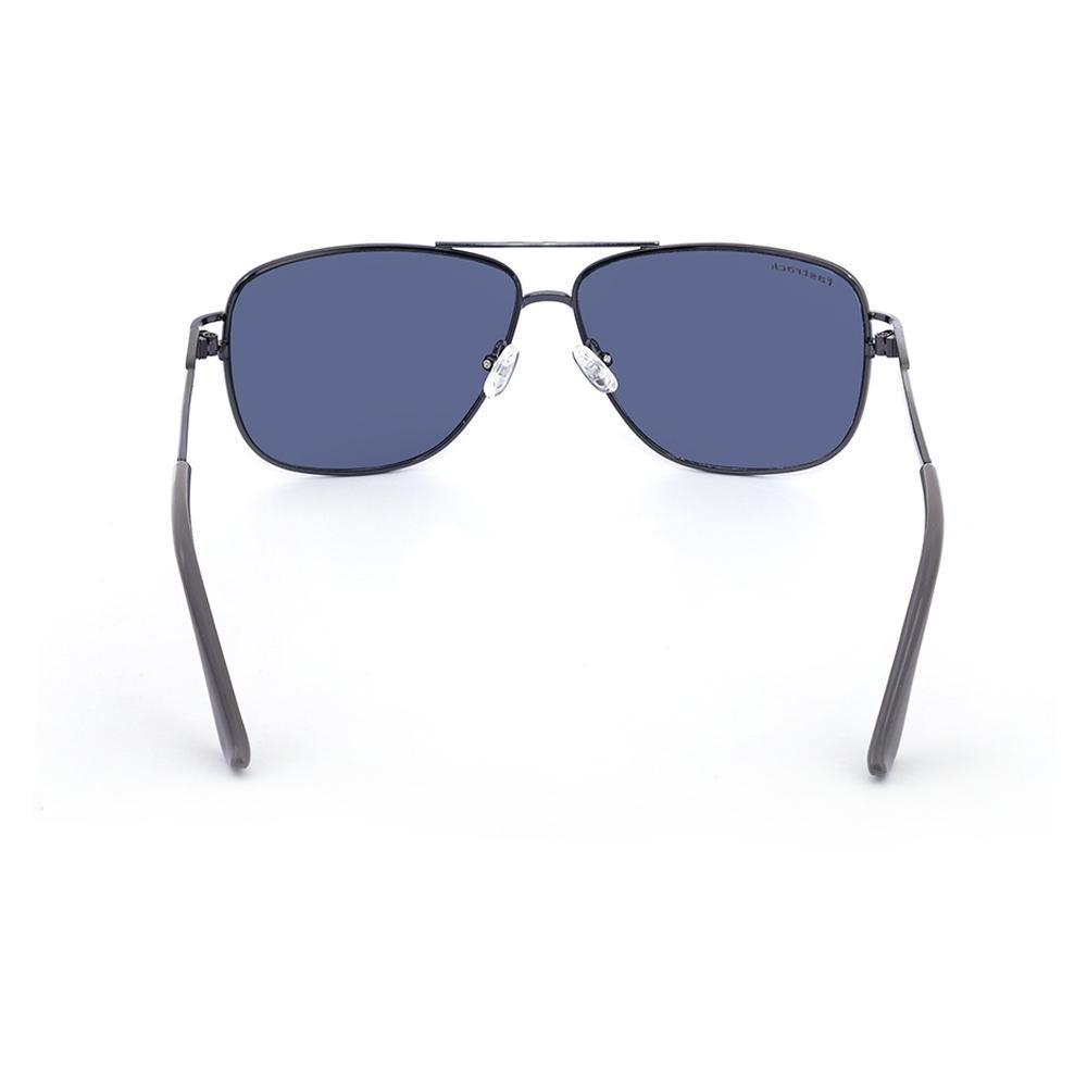 Gun metal Square Men Sunglasses (M197SL5|58)