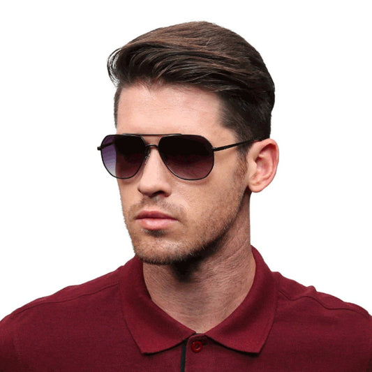 Black Aviator Men Sunglasses