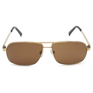 Gold Navigator Unisex Sunglasses(M243BR4T)