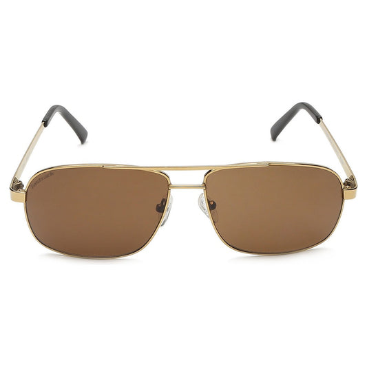 Gold Navigator Unisex Sunglasses(M243BR4T)