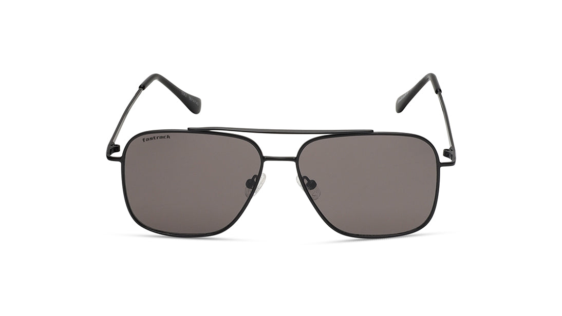 Black Navigator Rimmed Sunglasses from Fastrack