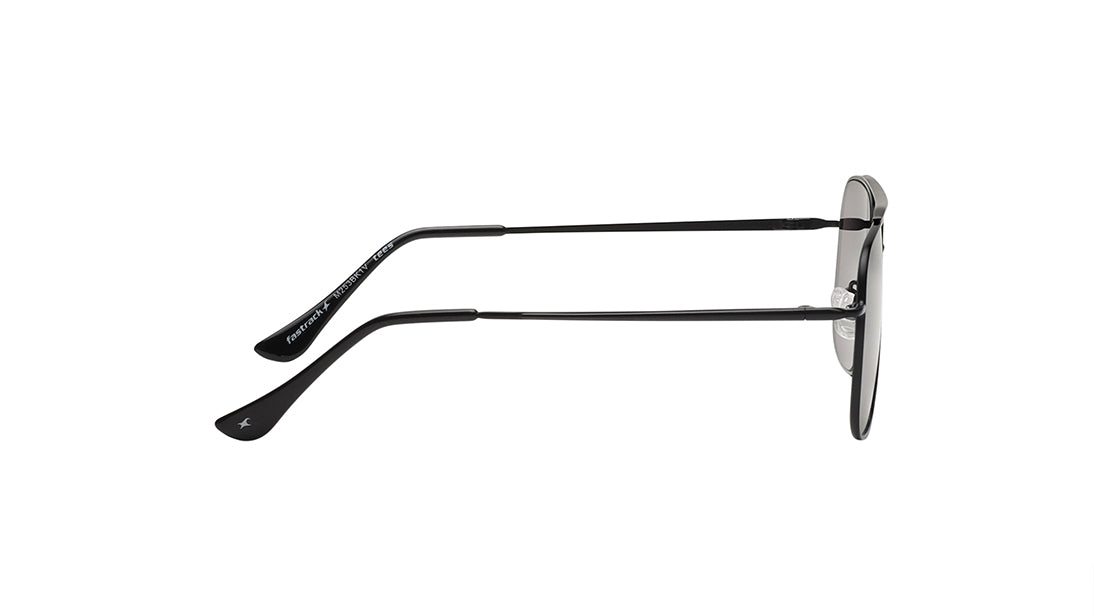 Black Navigator Rimmed Sunglasses from Fastrack