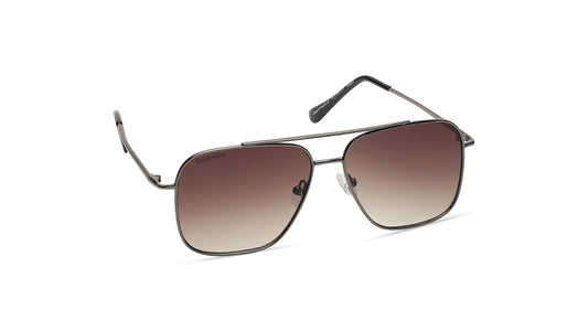 Brown Navigator Rimmed Sunglasses from Fastrack