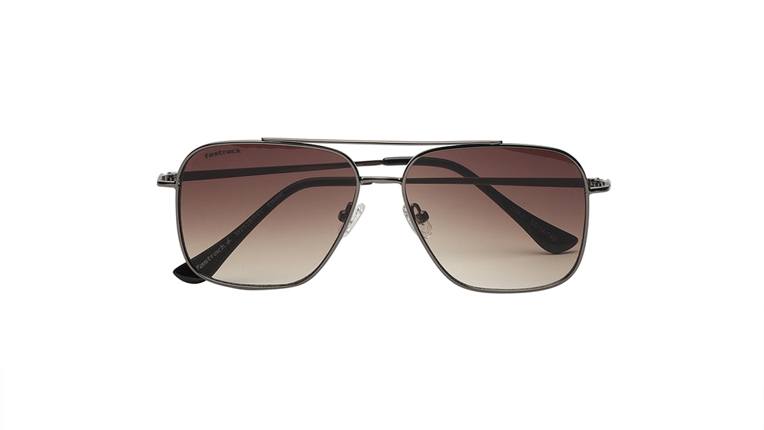 Brown Navigator Rimmed Sunglasses from Fastrack