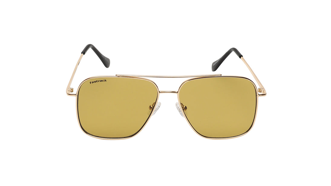 Green Navigator Rimmed Sunglasses from Fastrack