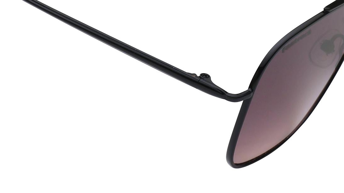 Black Navigator Rimmed Sunglasses From Fastrack-M253GY11V