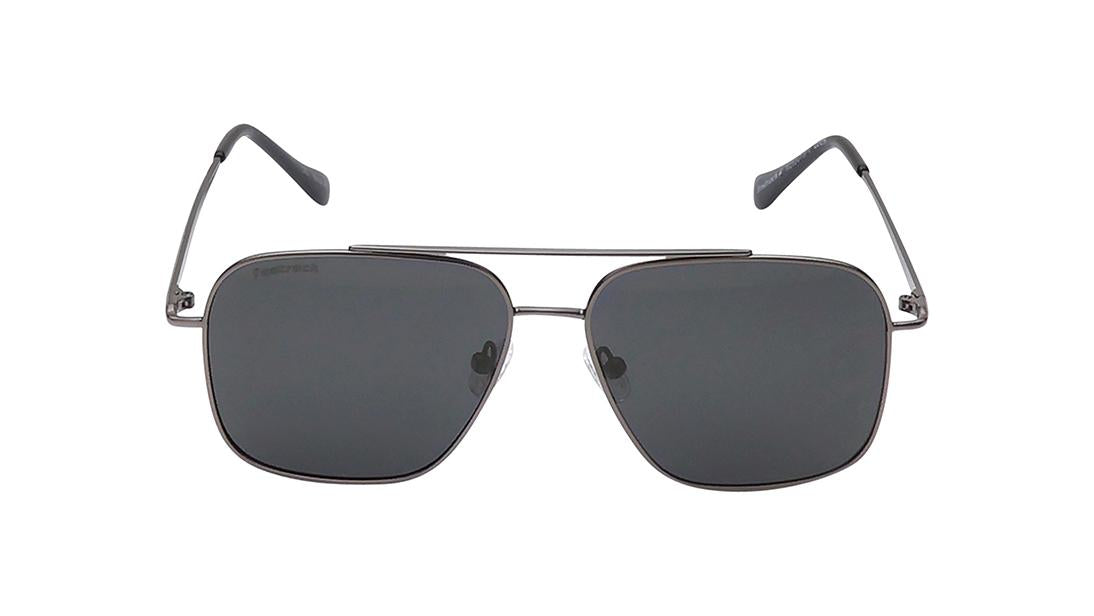 Grey Navigator Rimmed Sunglasses From Fastrack-M253GY8PV