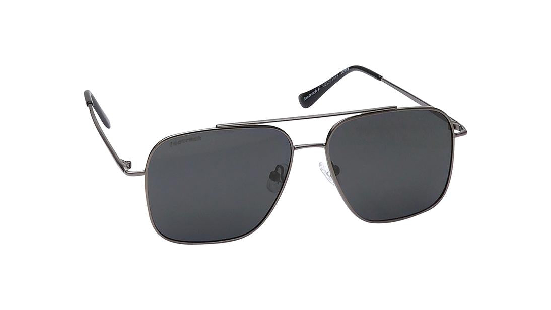 Grey Navigator Rimmed Sunglasses From Fastrack-M253GY8PV