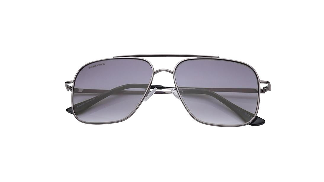 Grey Navigator Rimmed Sunglasses From Fastrack-M253PL9V