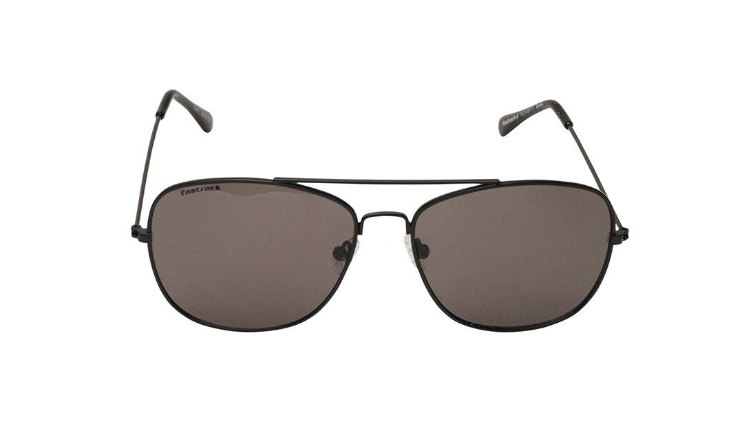 Black Navigator Rimmed Sunglasses (M254BK1V)