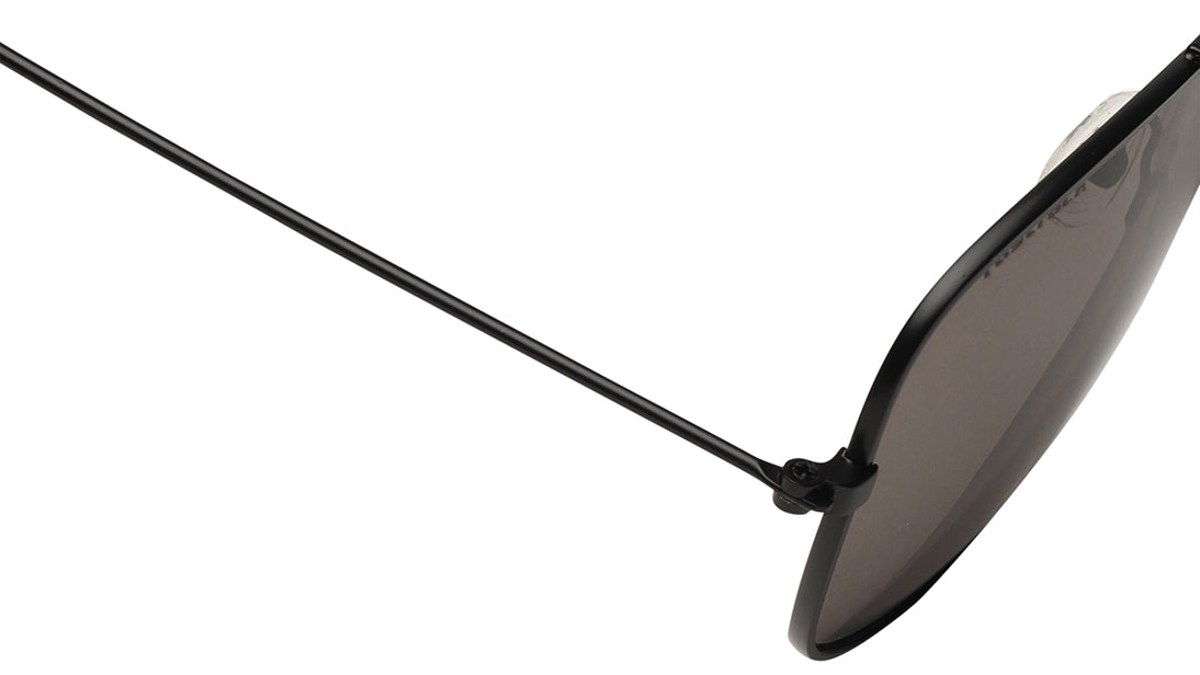 Black Navigator Rimmed Sunglasses (M254BK1V)