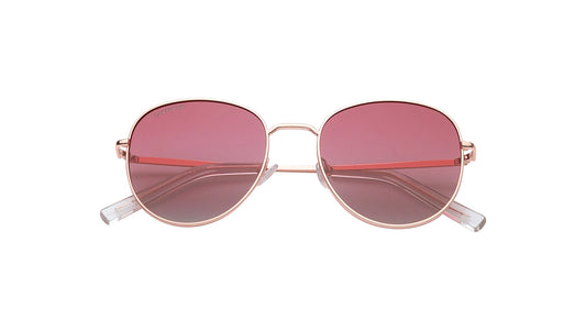 Gold Round Rimmed Sunglasses From Fastrack(M255PK10P)