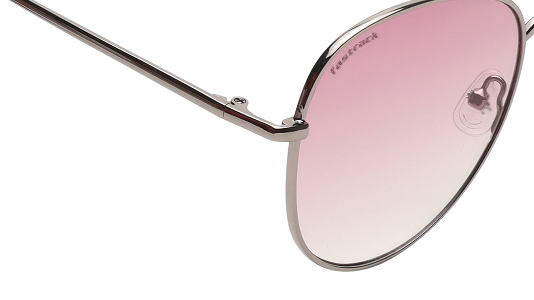 Pink Round Rimmed Sunglasses (M255PK6V)