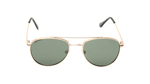 Green Pilot Rimmed Sunglasses(M256GR1)