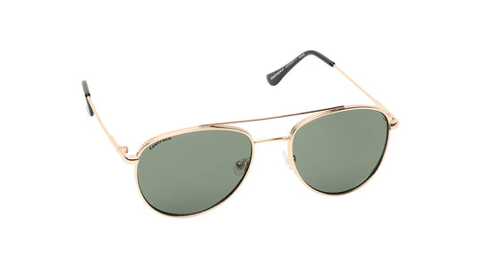 Green Pilot Rimmed Sunglasses(M256GR1)