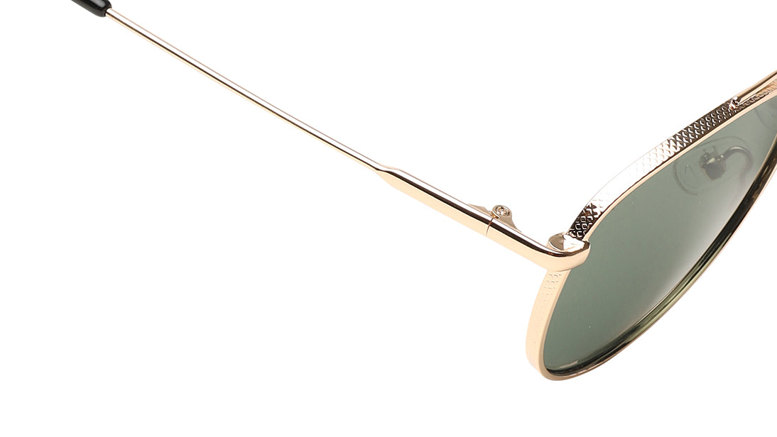 Green Pilot Rimmed Sunglasses(M256GR1)