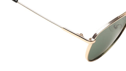 Green Pilot Rimmed Sunglasses(M256GR1)