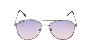 Grey Aviator Rimmed Sunglasses From Fastrack(M256PR5)