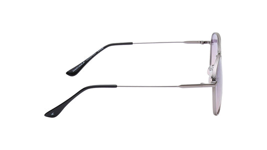 Grey Aviator Rimmed Sunglasses From Fastrack(M256PR5)