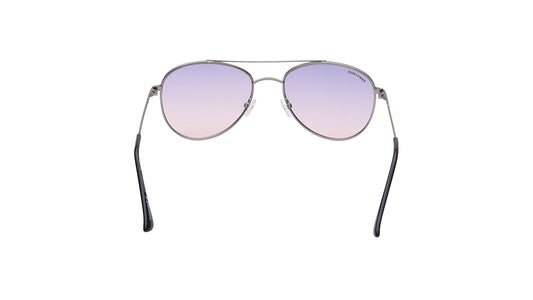 Grey Aviator Rimmed Sunglasses From Fastrack(M256PR5)