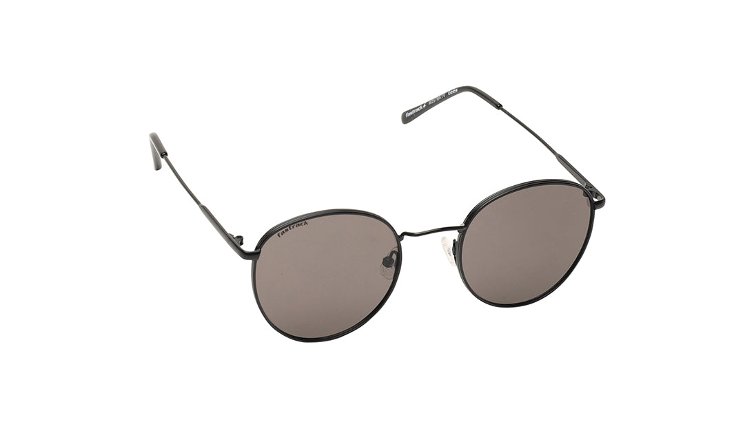 Black Round Rimmed Sunglasses (M257BK1V)