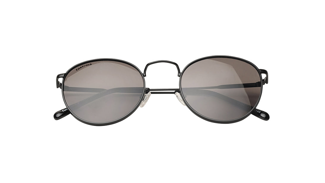 Black Round Rimmed Sunglasses (M257BK1V)