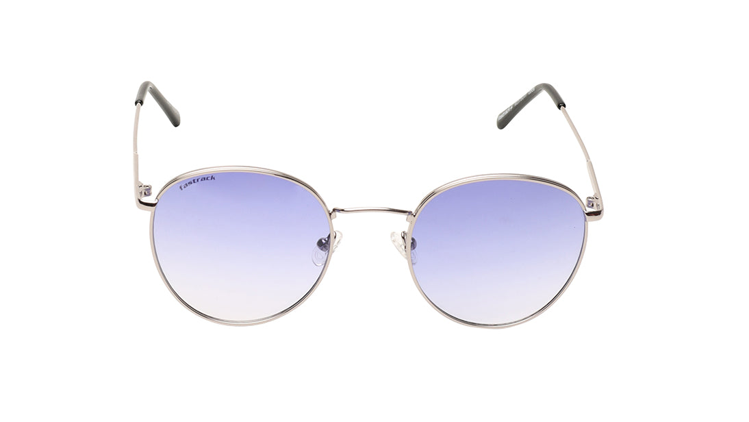 Blue Round Rimmed Sunglasses (M257BU4V)