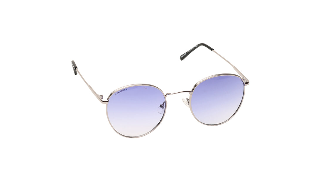 Blue Round Rimmed Sunglasses (M257BU4V)