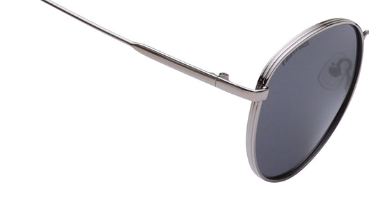 Grey Round Rimmed Sunglasses From Fastrack(M257GY12P)