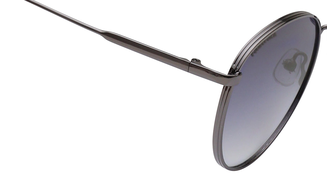 Shiny DK gun Round Unisex Sunglasses