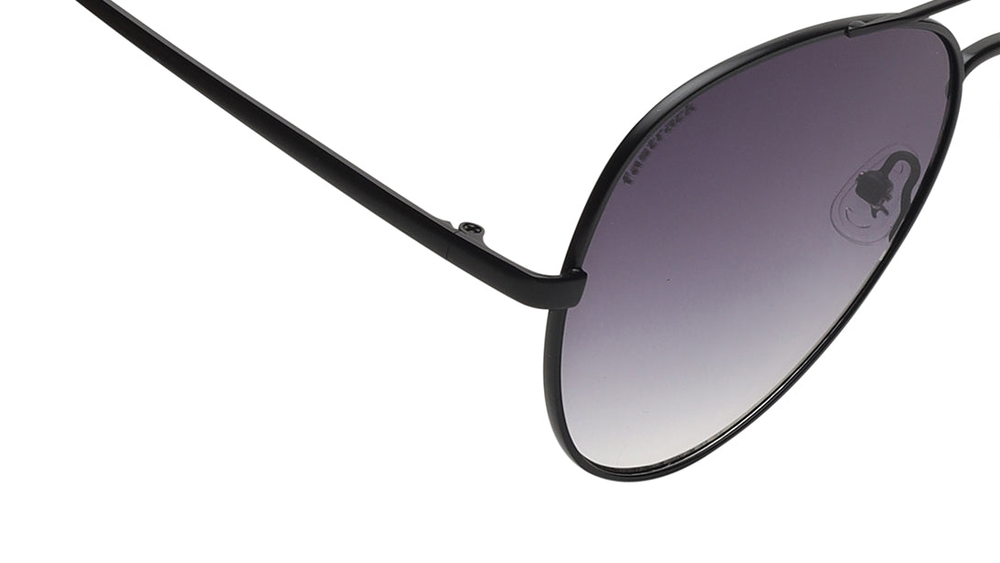 Black Pilot Rimmed Sunglasses