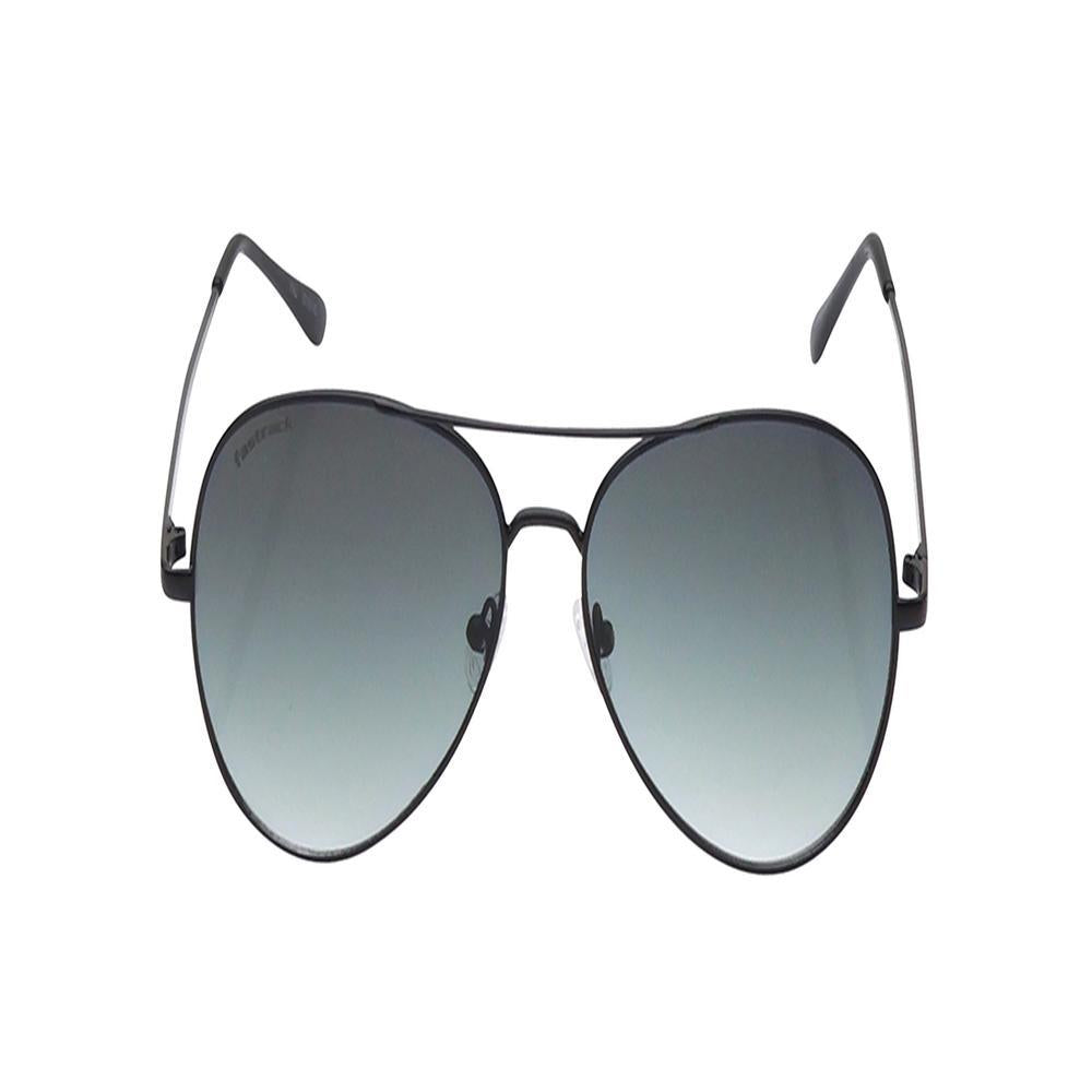 Black Aviator Rimmed Sunglasses From Fastrack