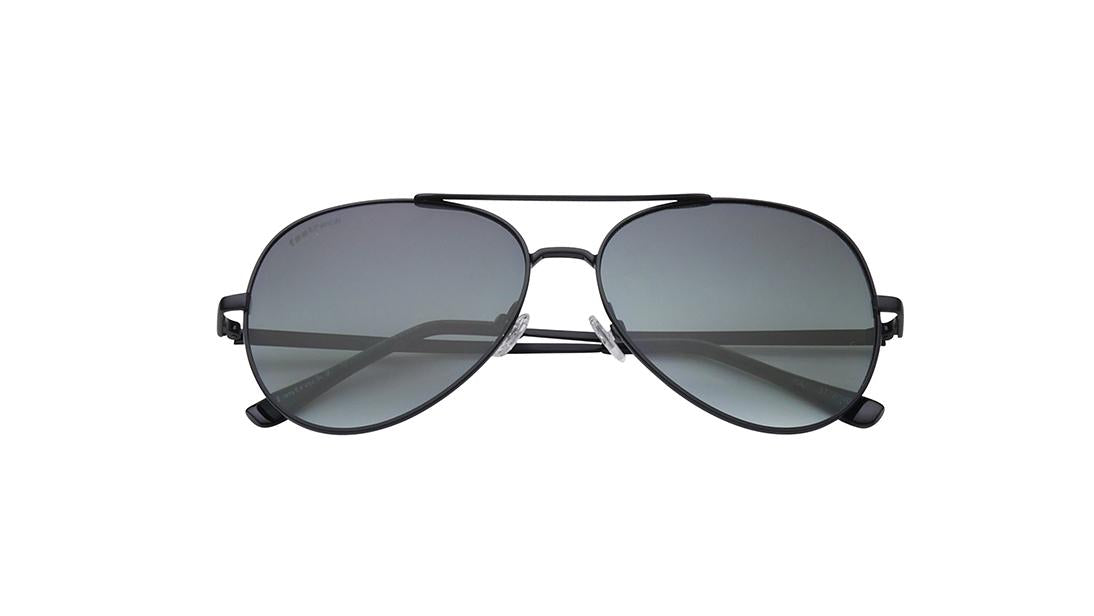 Black Aviator Rimmed Sunglasses From Fastrack